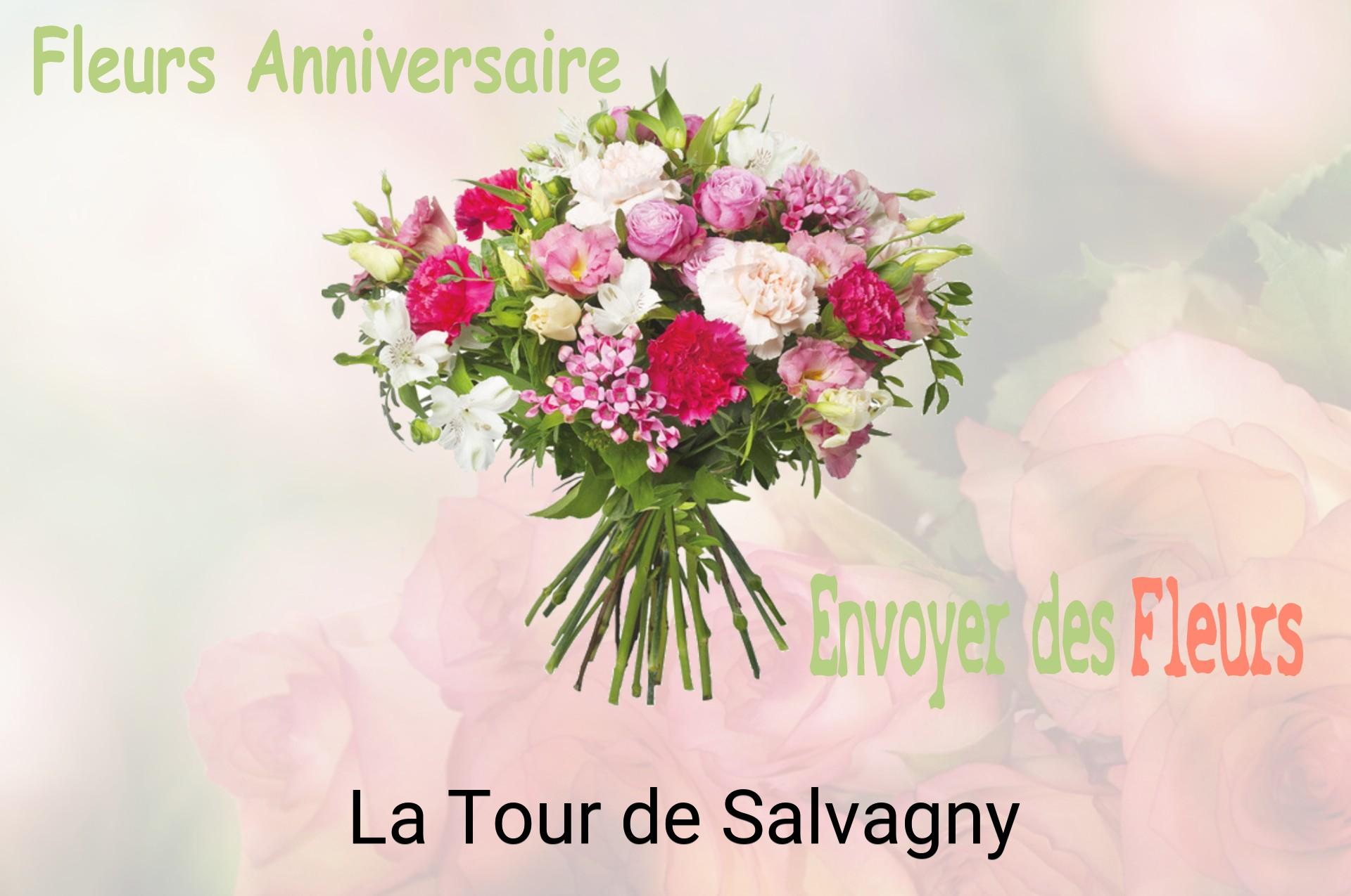 Bouquet de fleurs d’anniversaire livré à La Tour-de-Salvagny