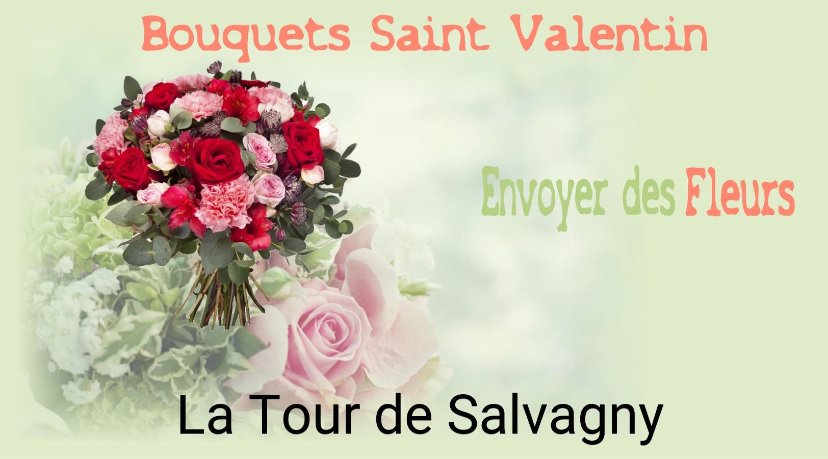 Roses de Saint-Valentin livrées à La Tour-de-Salvagny